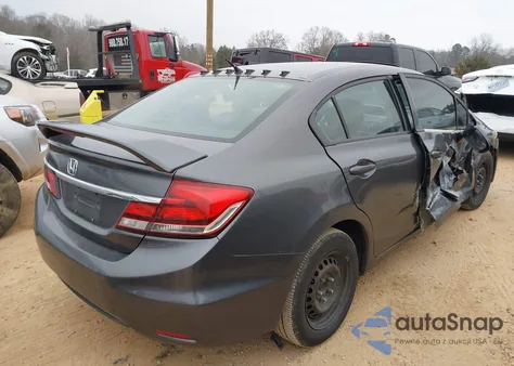 2015 Honda Civic Lx из США, поврежденный, VIN 2HGFB2F5XFH531814